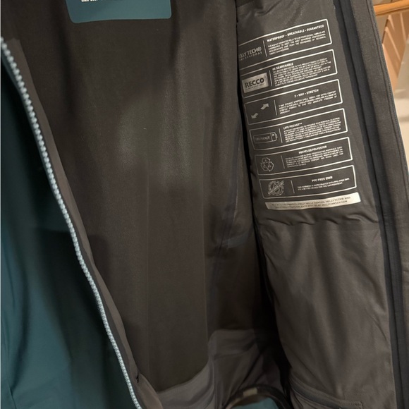 Men's Alpha Long Shell Ski Jacket - Dark Creek - Picture 3 of 5